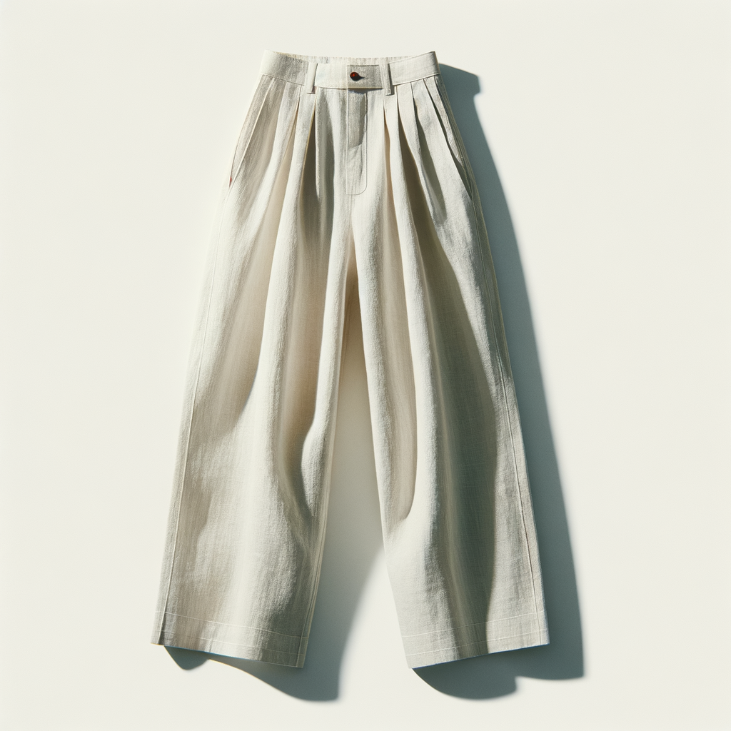Breezy Garden Linen Trousers