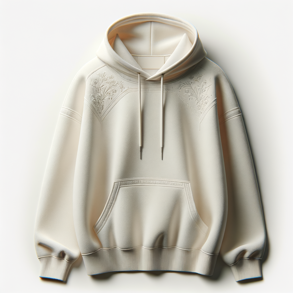 Ivory Parchment Hoodie